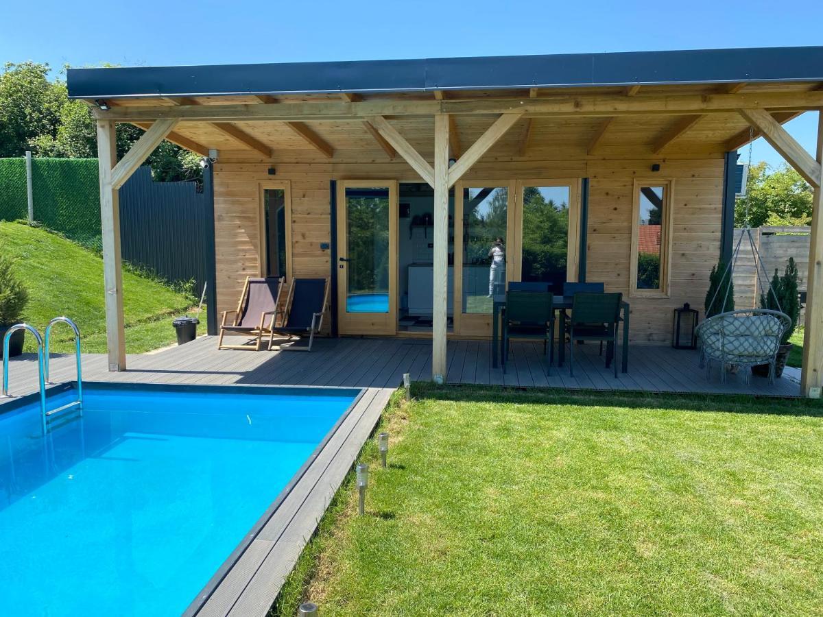 Villa Woody House Krcedin Esterno foto
