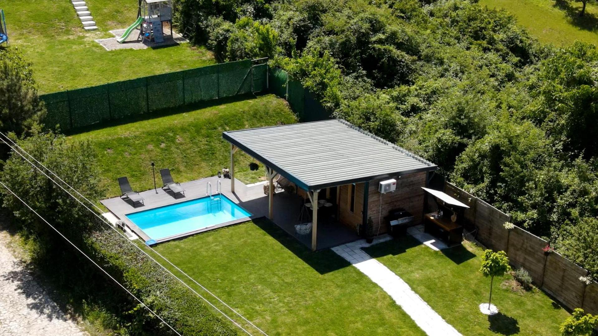 Villa Woody House Krcedin Esterno foto